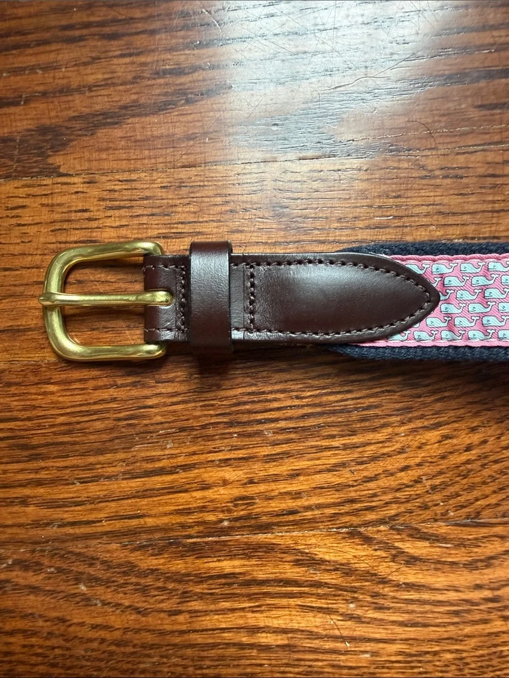 Vineyard Vines Boy's Tie and Matching Fabric Belt